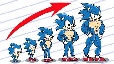 SONIC GROWING UP GYM Sonic Life Episode 36 YouTube