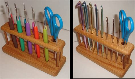 Comfort Grip Or Standard Grip Crochet Hook Stand Hook Holder