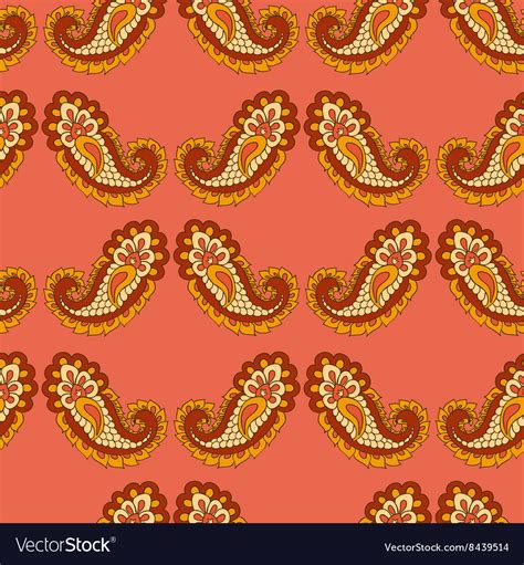 Seamless Paisley Pattern Royalty Free Vector Image