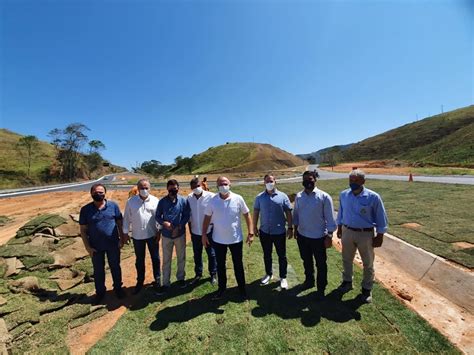 DER ES Governador Casagrande visita obras rodoviárias e hospital no