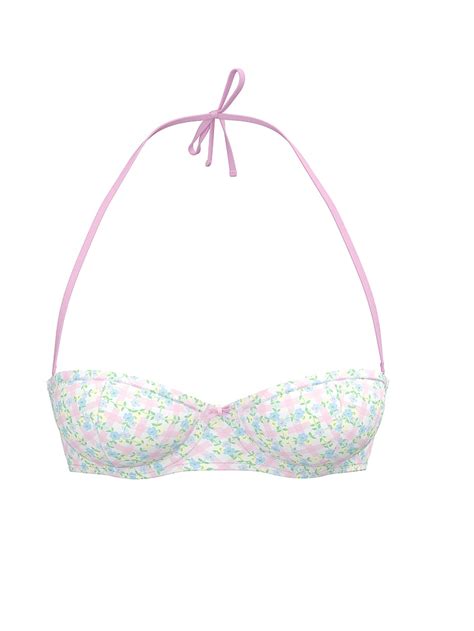 Buy Sylvie Bikini Top Daisy Gingham Order Bikini Top Online PINK US