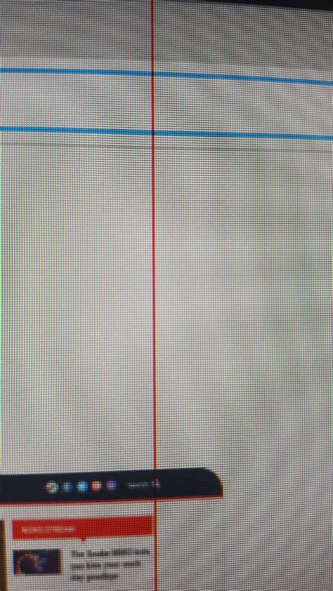 vertical line of dead pixels 8