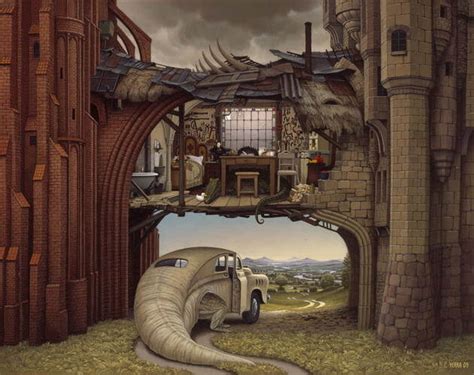 Stunning Surreal Paintings By Jacek Yerka Will Play Tricks With Your Mind