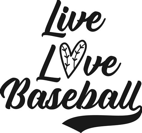 live love baseball - DTF PrintCo