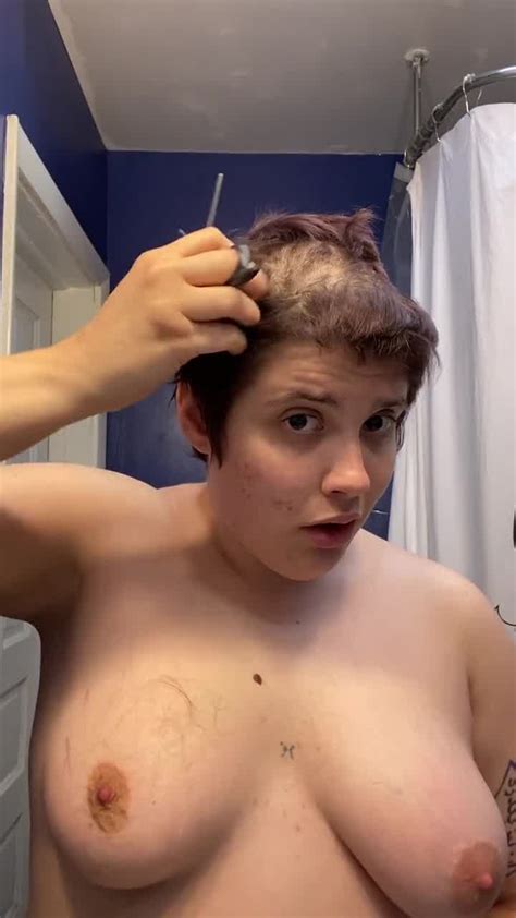 Shaven Tramp Adama Daat Amateur Fetish Head And Brow Shave Hotntubes