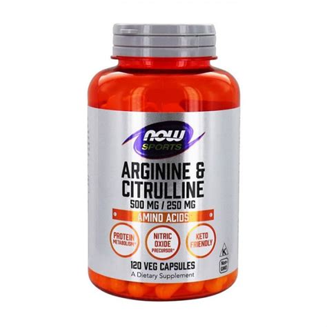Arginine & Citrulline 120 caps