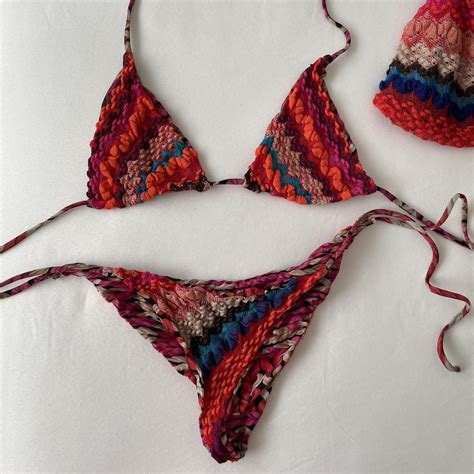 Missoni Bikini Brand Size IT 42 Fits A Size XS Depop