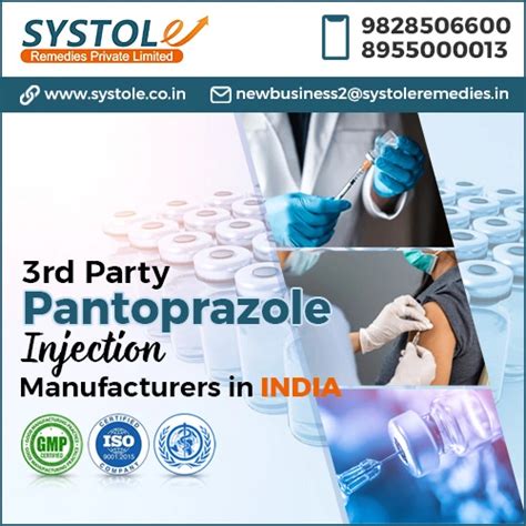 Top Trusted Pantoprazole Injection Manufacturers in India