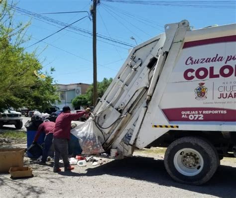 Continúan con operativo especial de recolección de basura en colonias