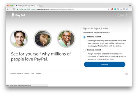how to have paypal account