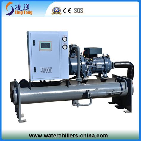 50ton Siemens Plc Control Water Cooled Screw Chiller China Water Cooled Screw Chiller And