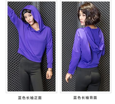 Спортивная Сетчатая футболка с длинным рукавом и капюшоном для фитнеса ...