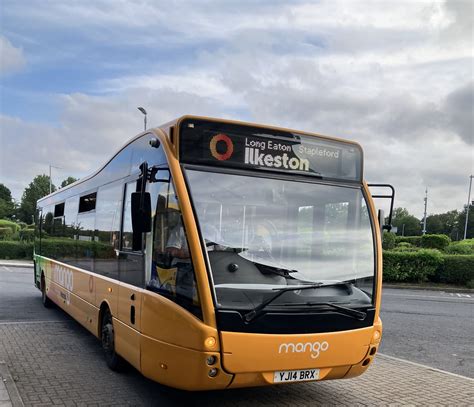 Trentbarton Optare Versa Yj Brx Operating The My Servic Flickr