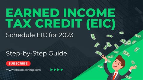 Earned Income Tax Credit 2024 Step By Step Calculation Youtube