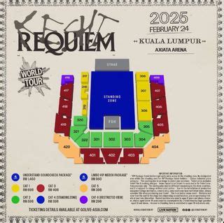 Keshi Requiem KL Ticket CAT 1 Tickets Vouchers Event Tickets On