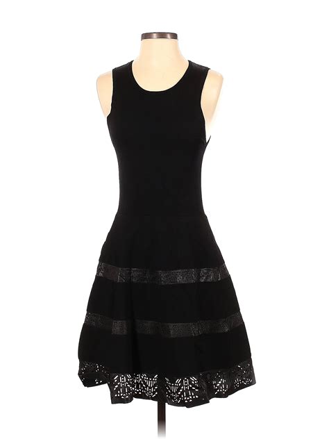 Parker Solid Black Cocktail Dress Size S Off Thredup