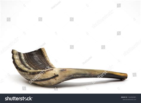 Shofar Horn Isolated On White Background Stock Photo 1164382681 ...