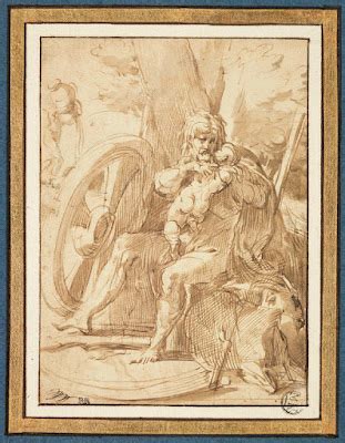 Spencer Alley Study Drawings At The Louvre By Parmigianino