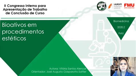 Bioativos em procedimentos estéticos II Congresso interno para