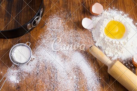 Vintage Baking Background Photos By Canva