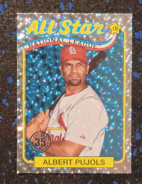 2024 TOPPS SERIES 2 Albert Pujols Foilboard All Star 35E Anniversaire