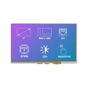 Module D Affichage TFT RiTFT 43 FR Riverdi 480 X 272 Industriel