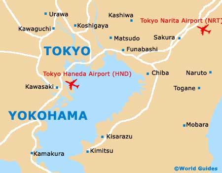 Map of Tokyo Narita Airport (NRT): Orientation and Maps for NRT Tokyo ...