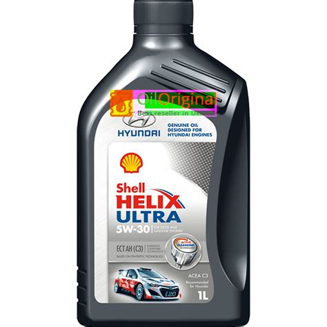 Моторное масло Shell Helix Ultra ECT C3 AH Hyundai 5w30