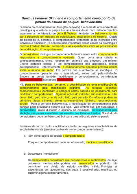 Livros De Burrhus Frederic Skinner - RETOEDU