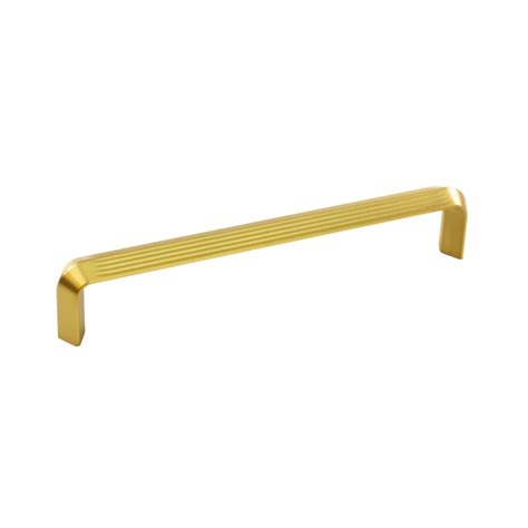 Beslag Design Cabinet Handle Brushed Brass Model Lines Beslag