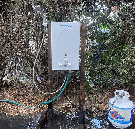 Tankless Portable Propane Gas Water Heater 68 000 BTU For Outdoor Hot Shower YSNBM 264