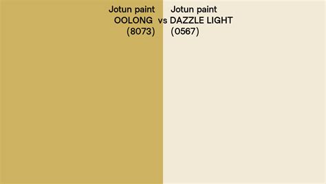 Jotun Paint Oolong Vs Dazzle Light Side By Side Comparison