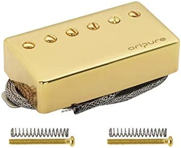 Amazon OriPure Alnico 5 Humbucker Pickups Golden Electric Guitar