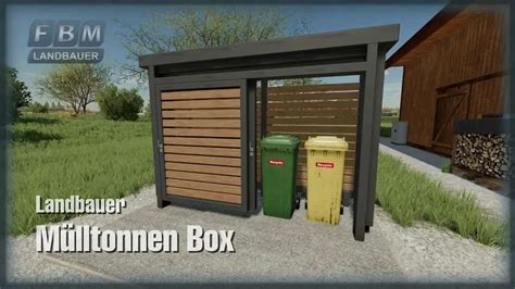 Landbauer Garbage Can Box V Farming Simulator Mods