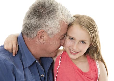 Padre E Hija Imagen De Archivo Imagen De Sonrisa Cuidado 107062615