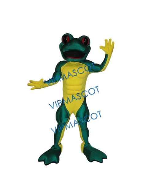 Handsome Frog Mascot Costume