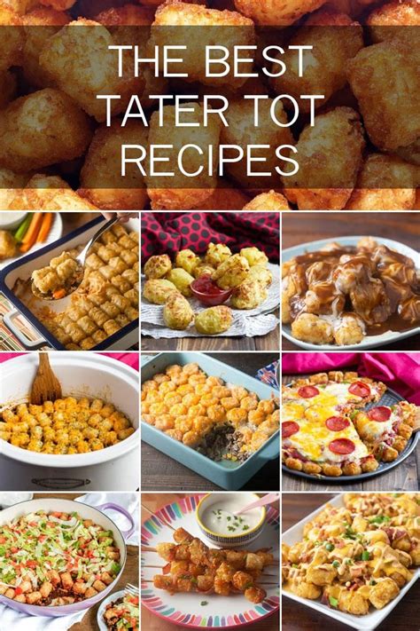 11 Delicious Tater Tot Recipes - The Cookful Tater Tot Recipes, Cheesy ...