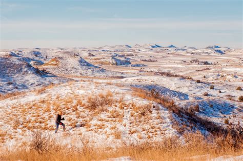 Winter in the beautiful badlands - mykuhlsphotography