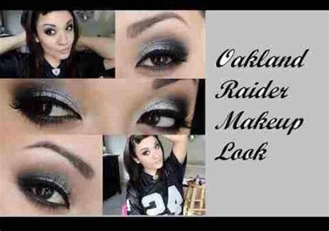 Raiders Makeup Keep An Eye On Eye Make Up Raiders Baby Raider Nation