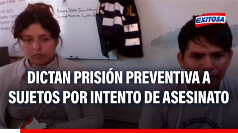 🔴🔵dictan 9 Meses De Prisión Preventiva A Mujer Y A Su Expareja Por