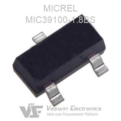 MIC39100 1 8BS MICREL Linear Regulators Veswin Electronics