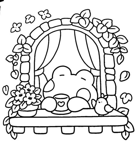 Aesthetic Coloring Page In 2024 Detailed Coloring Pages Cool