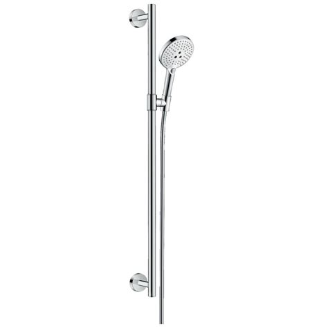 Hansgrohe Raindance Select S White Chrome Jet Shower Set Ecosmart