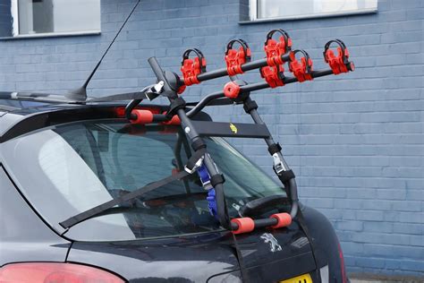 3 Cycle Carrier Rear Tailgate High Bike Rack Bicycle For Skoda Fabia