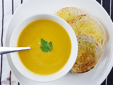 Slow Cooker Pumpkin Soup Slow Cooking Perfected