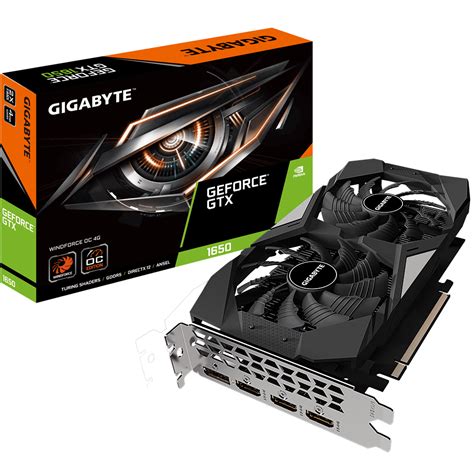 GeForce® GTX 1650 WINDFORCE OC 4G Key Features | Graphics Card - GIGABYTE Global