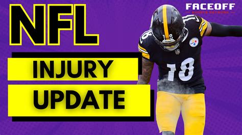 NFL Injury Report Week 7 Fantasy Football