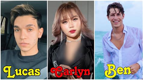 Lucas Dobre Vs Carlyn Ocampo Vs Ben Azelart Lifestyle Comparison YouTube