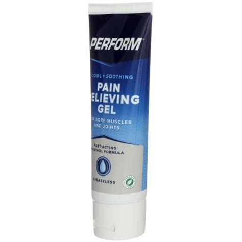 Perform Cool Soothing Pain Relieving Gel 4 Fl Oz 4fl Oz Kroger