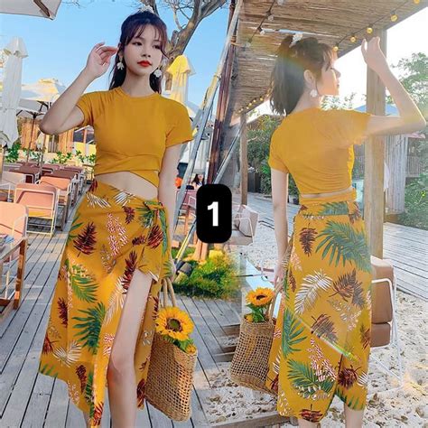 MẪU MỚI Bộ đồ bơi set bikini chi tiết kèm khăn đi biển Set bộ đồ bơi cho nữ chi tiết rất